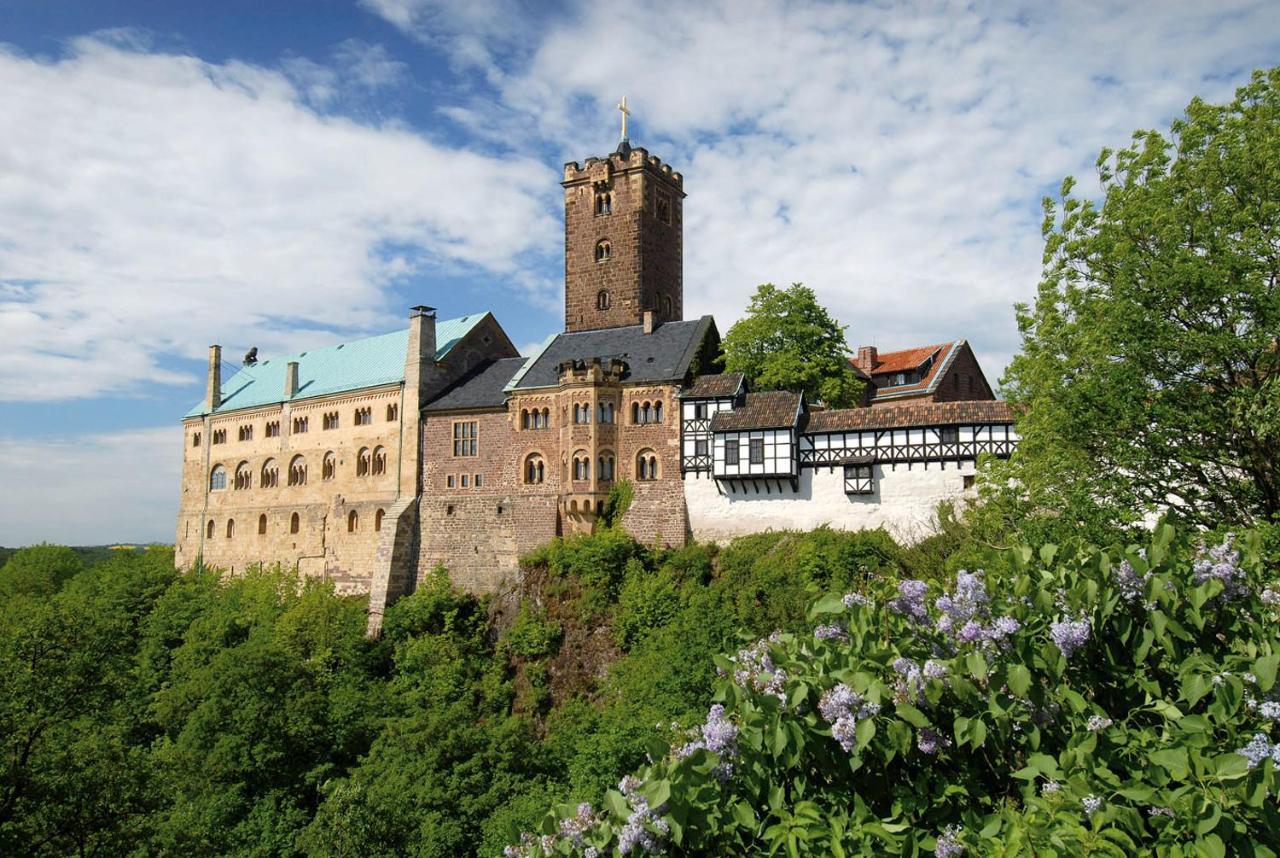 Ferienhaeuser Oberdorla Bagian luar foto